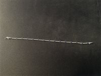 Bracciale Gioielleria Dossena  Donna in Oro bianco Zircone BROR-2-253 TENNIS